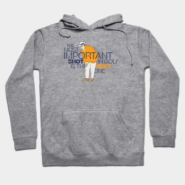 Playing Golf Hoodie by attadesign